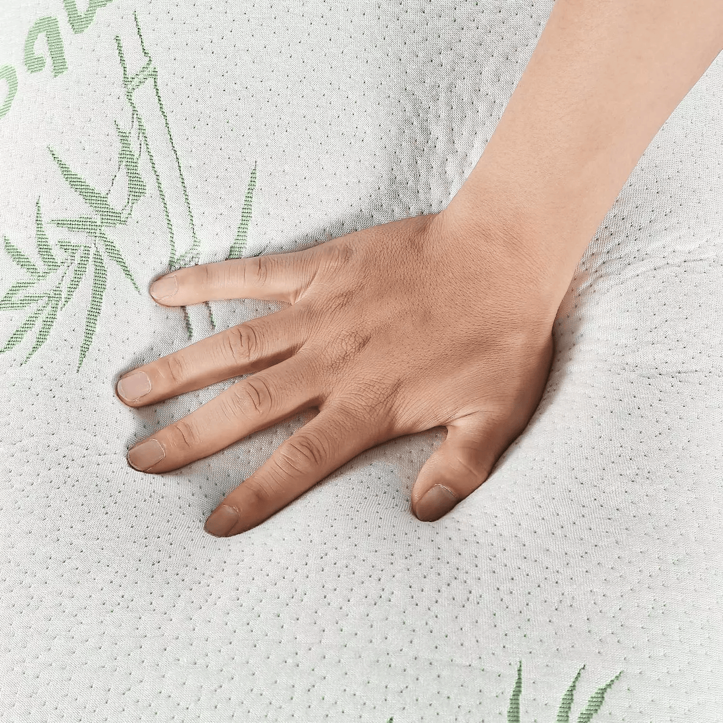 Bamboo Shredded Memory Foam Pillow Hypoallergenic Washable Cover Orthopedic Support For Back Side S 8