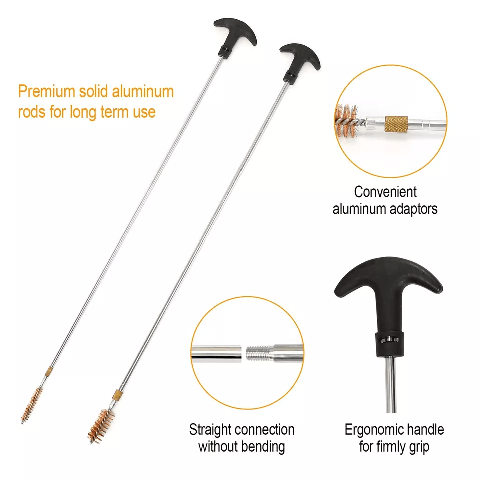 Universal Gun Cleaning Kit Pro Rifle Pistol  Shotgun Maintenance Set 4