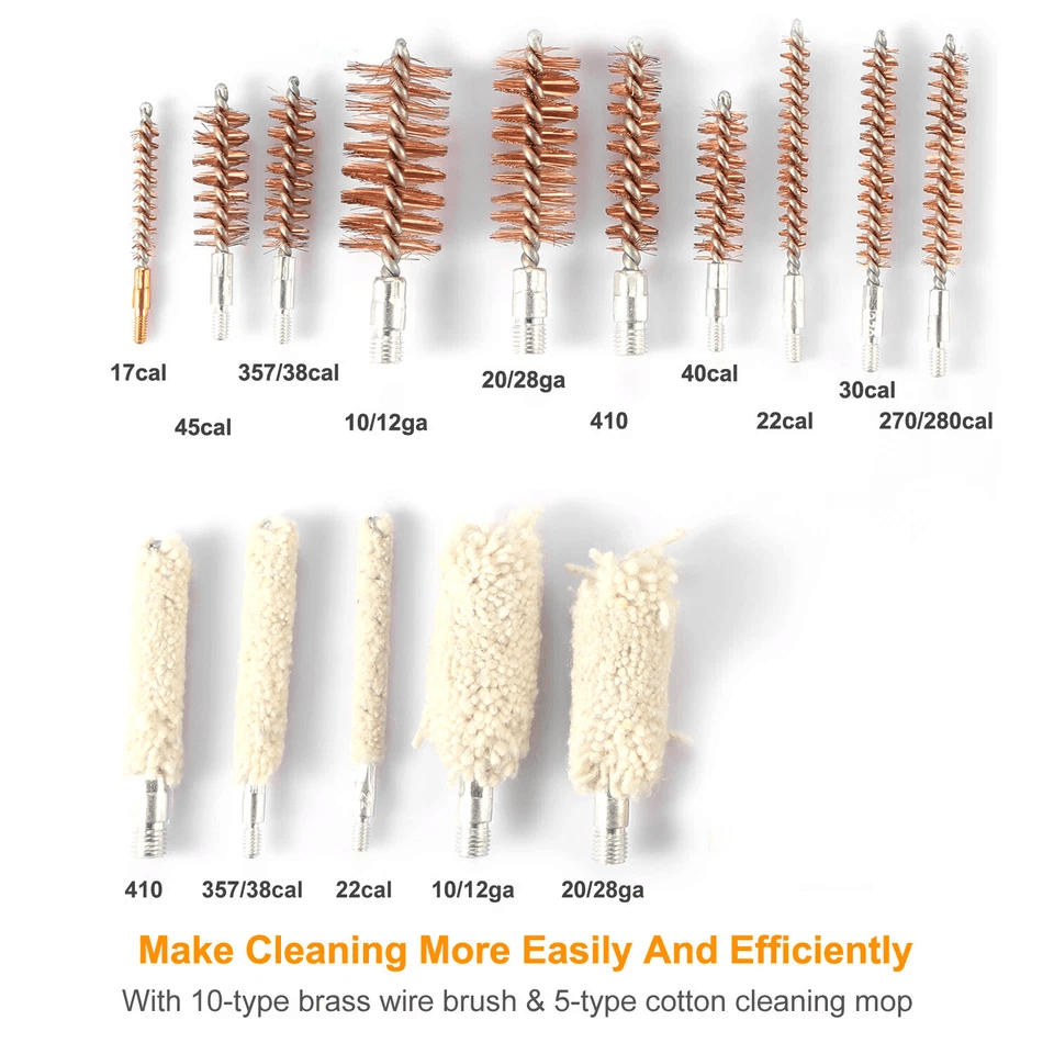 Universal Gun Cleaning Kit Pro Rifle Pistol  Shotgun Maintenance Set 3