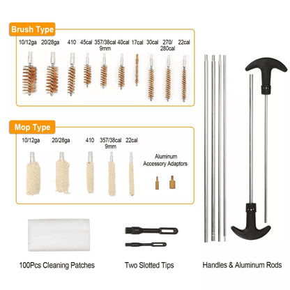Universal Gun Cleaning Kit Pro Rifle Pistol  Shotgun Maintenance Set 2