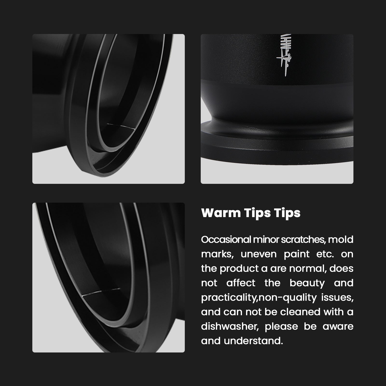 Premium Coffee Dosing Funnel  Aluminum Alloy Dosing ShakerPortafilters Espresso Dosing Cup  Home Ba 3