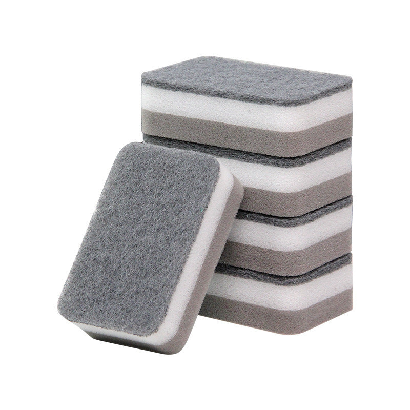 Multi Surface Cleaning SpongesDual Sided Dishwashing Pads With Scrubber For PotsPans  Countertops K 6