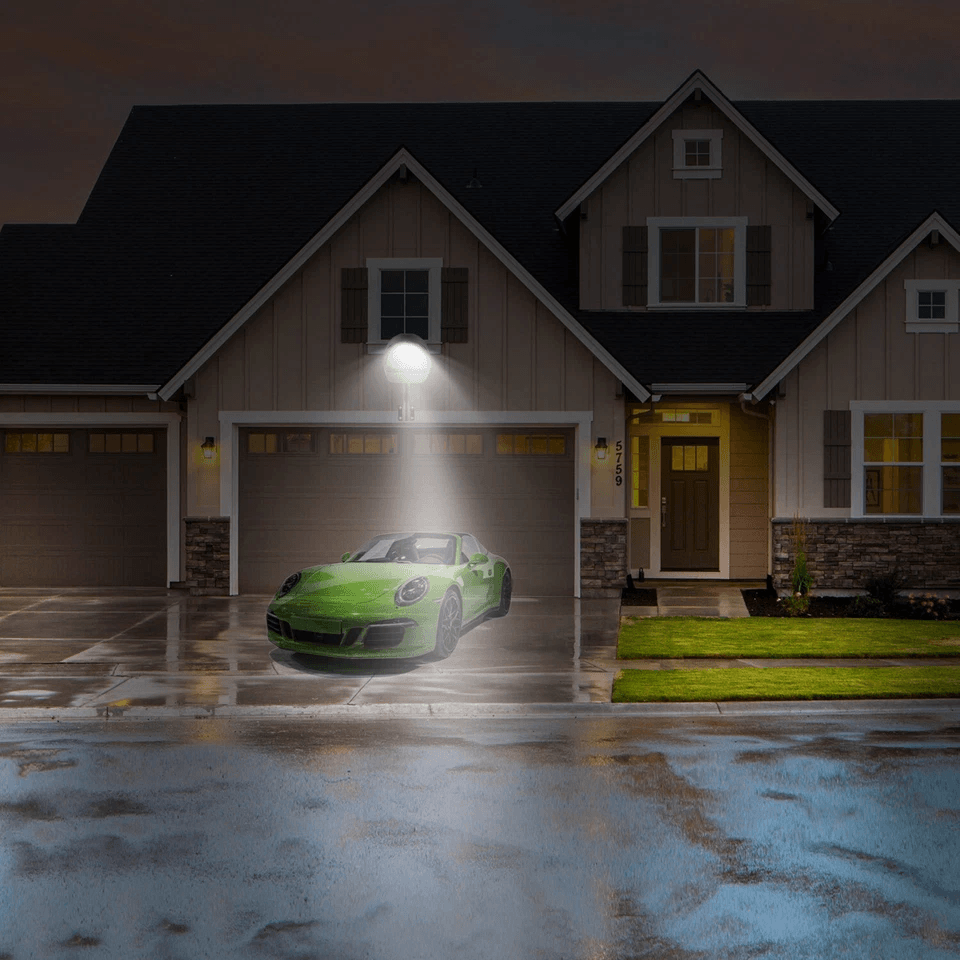 Waterproof Outdoor LED Street Light Dusk To Dawn Sensor Security Wall Light For Yard Pathway Garage 2