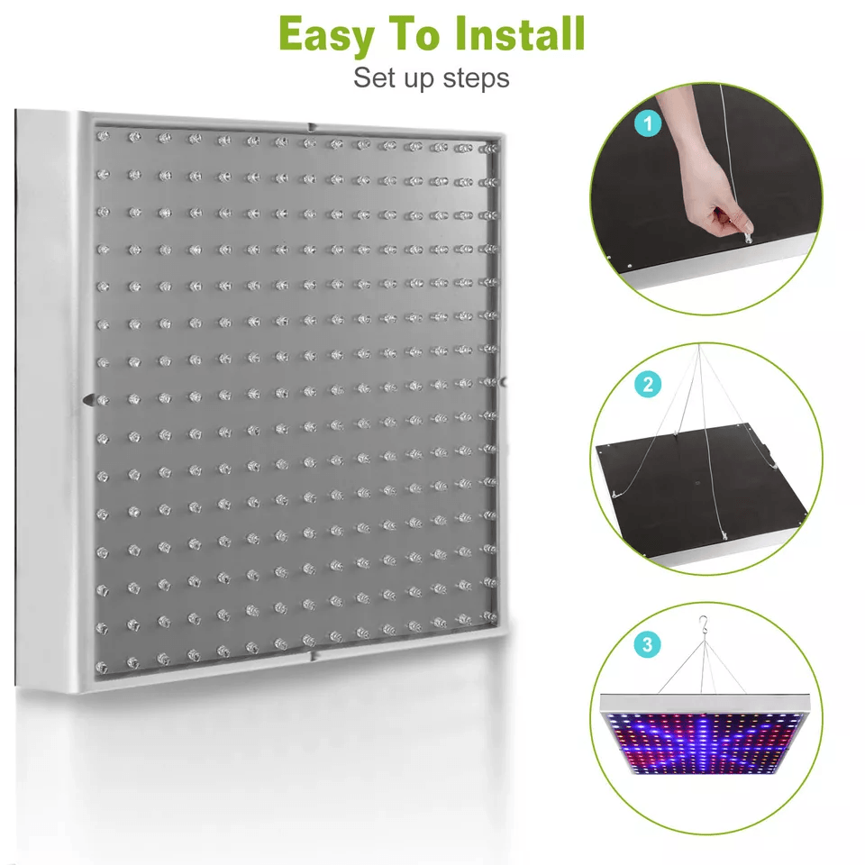 LED Full Spectrum Grow Light Panel UV Veg Lamp For Indoor Hydroponic Plants 5