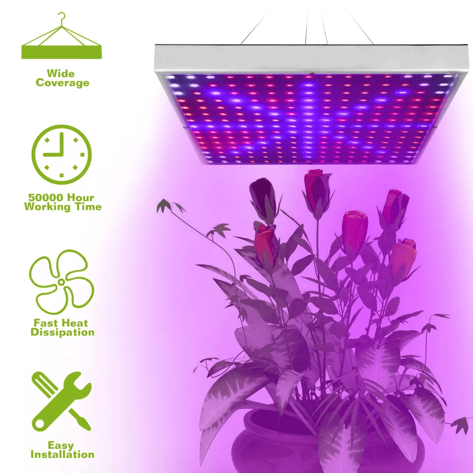 LED Full Spectrum Grow Light Panel UV Veg Lamp For Indoor Hydroponic Plants 1
