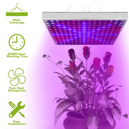 LED Full Spectrum Grow Light Panel UV Veg Lamp For Indoor Hydroponic Plants 1
