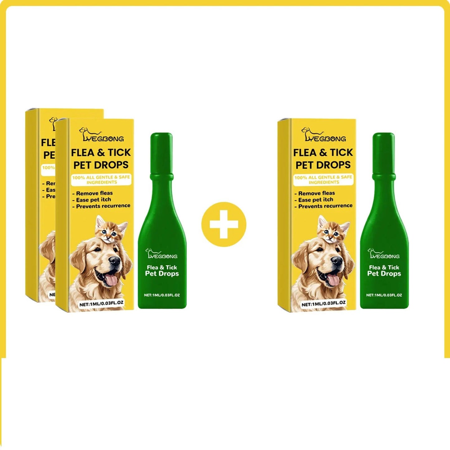Vet Recommended Flea Drops For Cats Long Lasting Flea Tick  Mite Prevention Skin Soothing  Dewormin 7