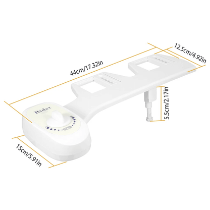 Adjustable Clean  Clear Rear End Bidet NonElectric Fresh Water Spray Butt Wash Washer With SelfClea 9