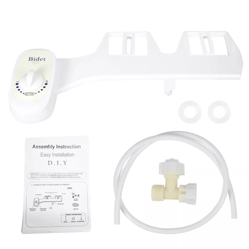 Adjustable Clean  Clear Rear End Bidet NonElectric Fresh Water Spray Butt Wash Washer With SelfClea 6