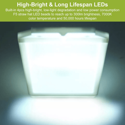 LED Solar Stair Fence Light Waterproof Outdoor Security Lamp For Garden  Patio 3