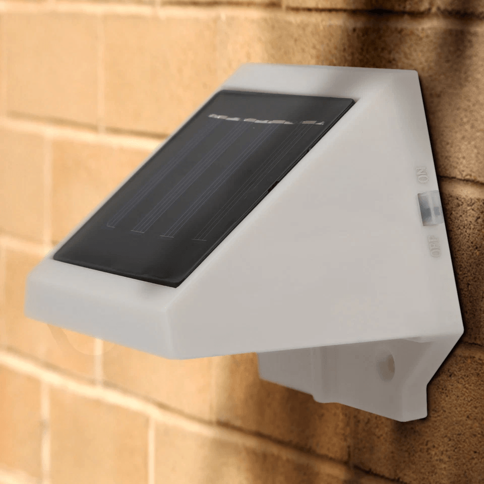 LED Solar Stair Fence Light, Waterproof Outdoor Security Lamp for Garden & Patio