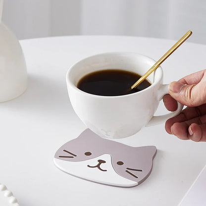 Silicone Tea Cup Cushion Heat-Resistant, Non-Slip Cup Holder Pad for Safe & Stylish Drinkware Protection