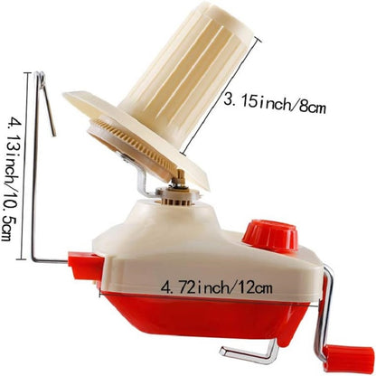 Hand Operated Yarn Ball WinderCompact  Lightweight Fiber Wool Winding Machine For Knitters No Elect 1