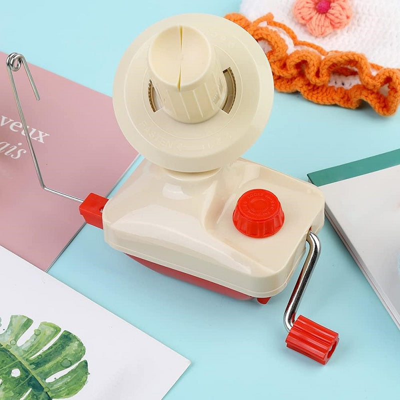 Hand Operated Yarn Ball WinderCompact  Lightweight Fiber Wool Winding Machine For Knitters No Elect 2