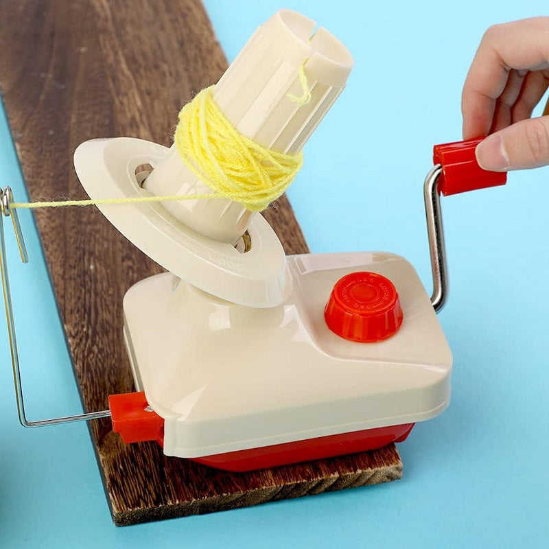 Hand Operated Yarn Ball WinderCompact  Lightweight Fiber Wool Winding Machine For Knitters No Elect 3