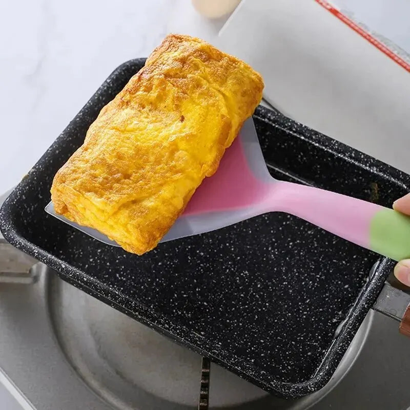 Versatile Silicone Spatula  NonSlip Kitchen Utensil For Eggs Pizza Meat  More 2