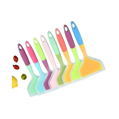 Versatile Silicone Spatula  NonSlip Kitchen Utensil For Eggs Pizza Meat  More 3