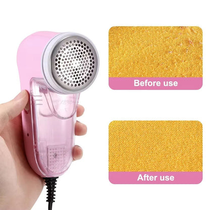 Portable Lint Remover Electric Fabric Shaver For Clothes Sweaters  Pilling Removal Fast Fluff  Fuzz 4
