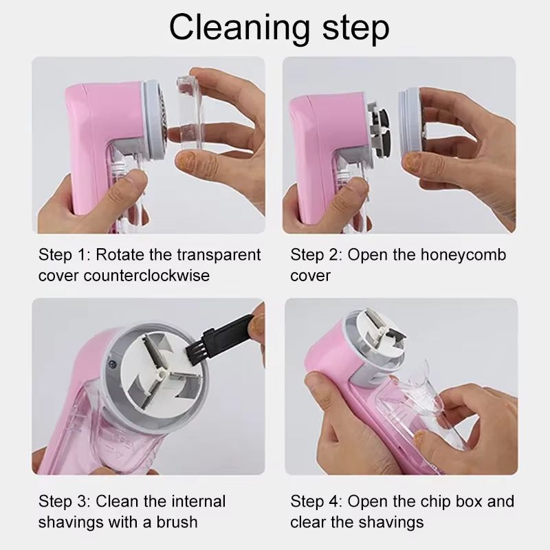 Portable Lint Remover Electric Fabric Shaver For Clothes Sweaters  Pilling Removal Fast Fluff  Fuzz 2