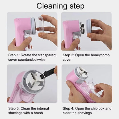 Portable Lint Remover Electric Fabric Shaver For Clothes Sweaters  Pilling Removal Fast Fluff  Fuzz 2