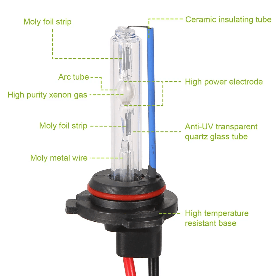 HID Bulbs 8000K Car Xenon Super Vision Headlight Lamps 1