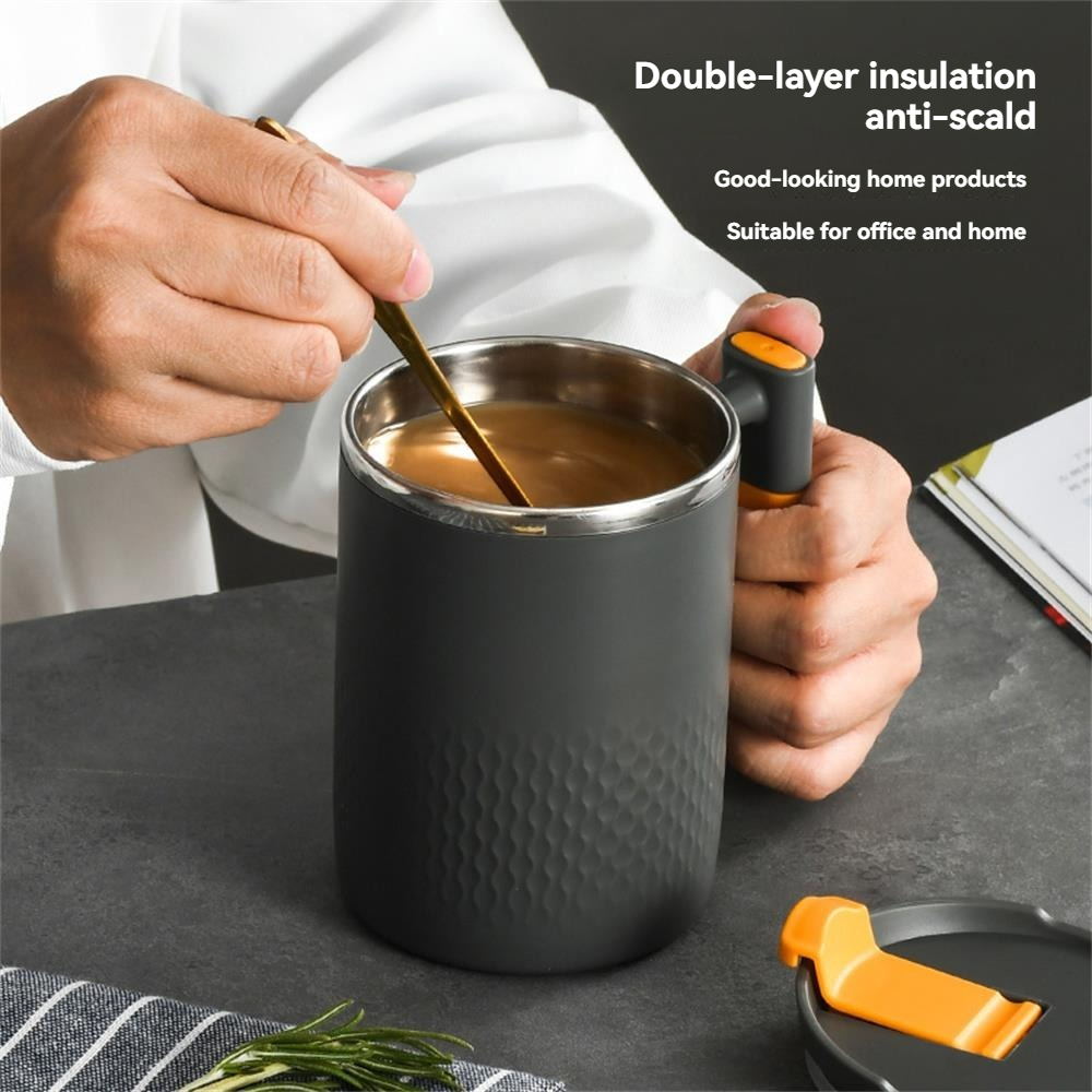 Stainless Steel Mug With Tea Leak DoubleLayer Japanese Tea Cup Coffee  Milk Cup 1