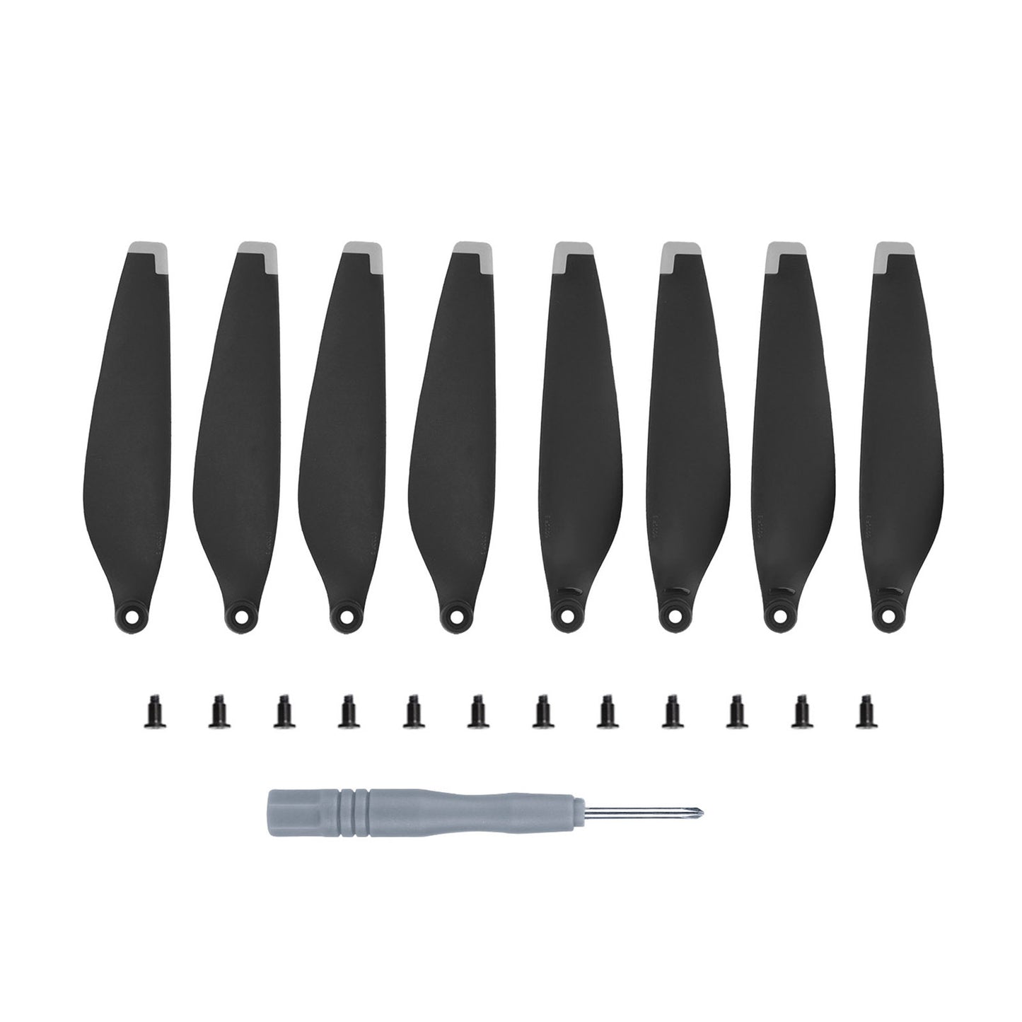 DJI Mini 3 Propellers With Screws High Efficiency Low Noise Replacement Blades OrangeSilver Edge PC 7