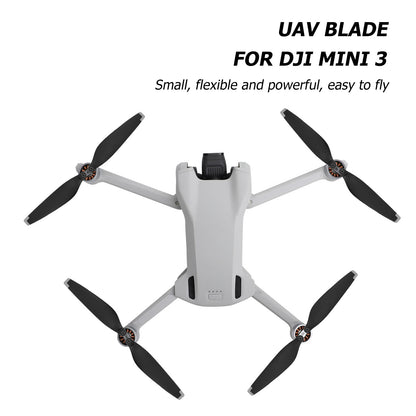 DJI Mini 3 Propellers With Screws High Efficiency Low Noise Replacement Blades OrangeSilver Edge PC 5