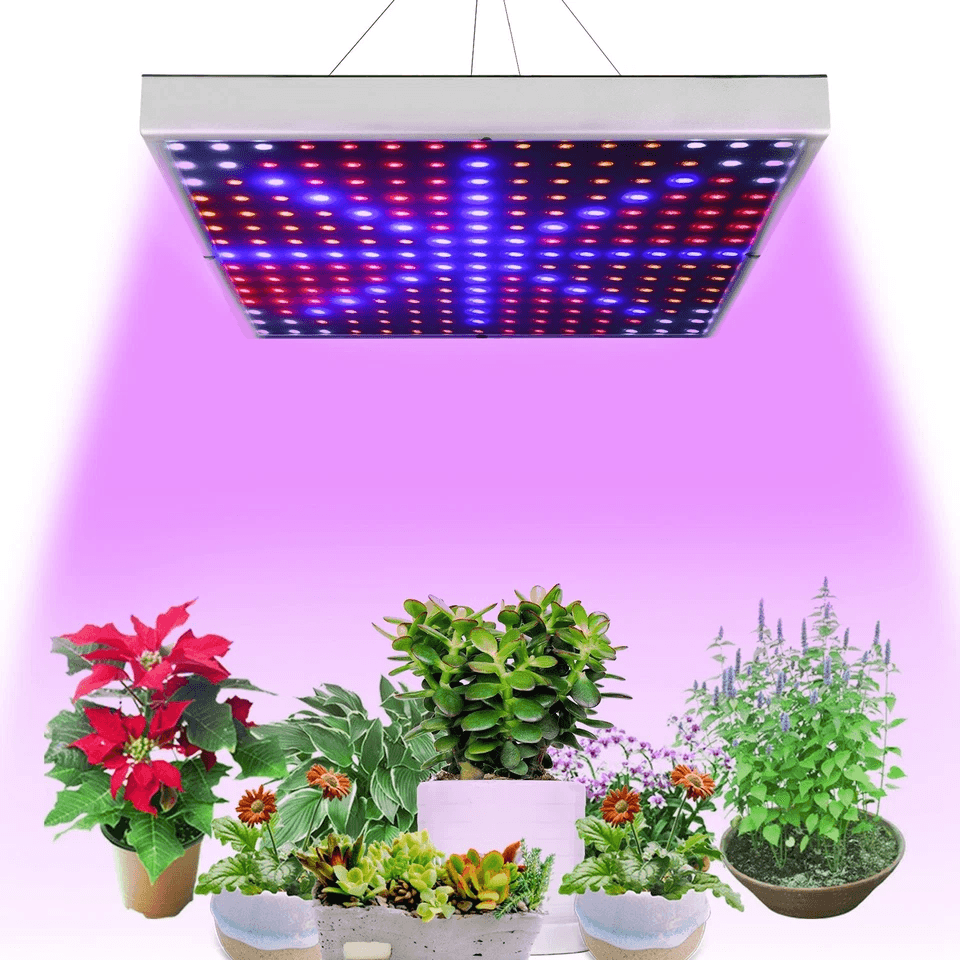 Full Spectrum LED Grow Light For Indoor Plants Hydroponic Panel Lamp For Vegetative  Flowering Grow 6