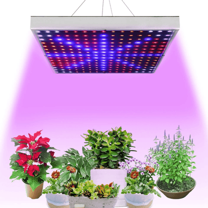 Full Spectrum LED Grow Light For Indoor Plants Hydroponic Panel Lamp For Vegetative  Flowering Grow 6