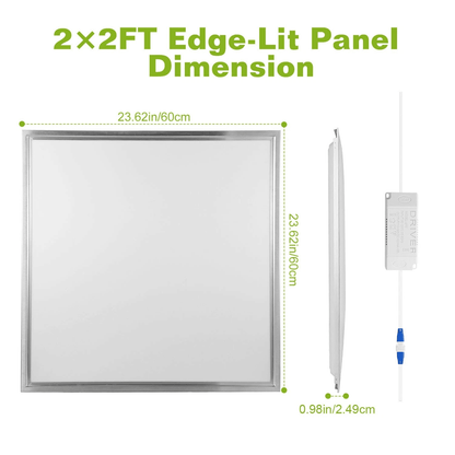 LED Flat Panel Light Ceiling Lighting 2 Pack 5