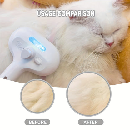 Pet Spray Hair Comb Water Mist Humidifier  Dematting Brush For Dogs  Cats Grooming Tool With Ergono 1