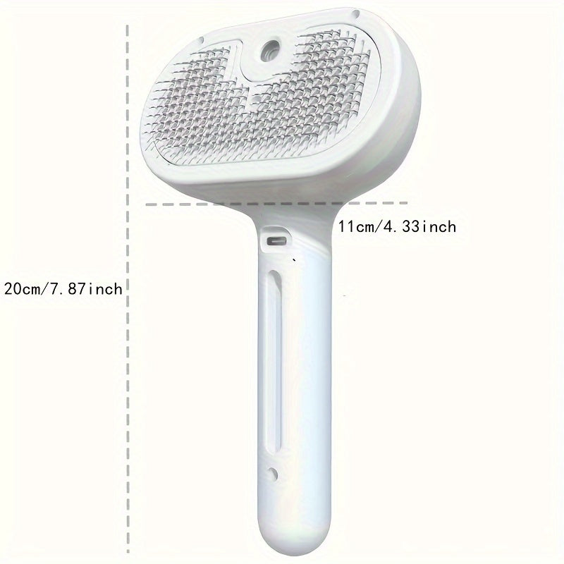 Pet Spray Hair Comb Water Mist Humidifier  Dematting Brush For Dogs  Cats Grooming Tool With Ergono 6