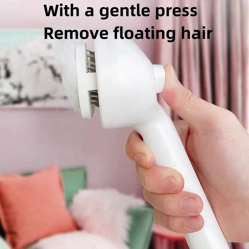 Pet Spray Hair Comb Water Mist Humidifier  Dematting Brush For Dogs  Cats Grooming Tool With Ergono 5
