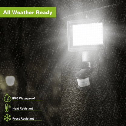 Solar Motion Sensor Flood Light Outdoor Garden Security Lamp IP65 Waterproof 3