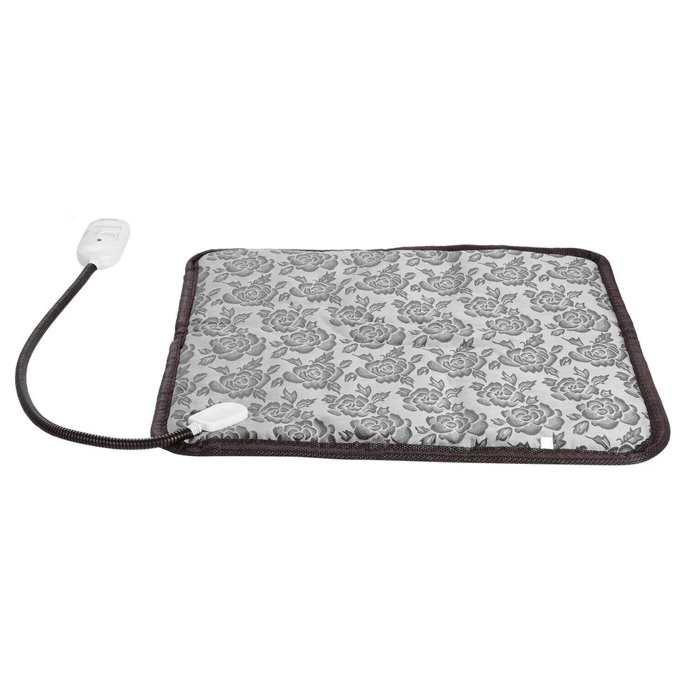 Pet Heating Pad Cats Electric Outdoor Dog Warming Bed Mat Waterproof Chew Resistant Adjustable Temp 9