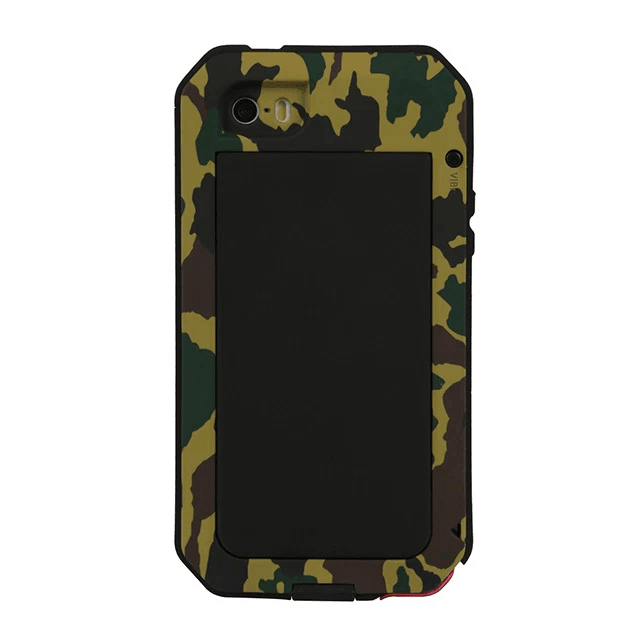 Shockproof Aluminum Metal Armor Case Cover With Tempered Glass For IPhone Heavy Duty Protection 6