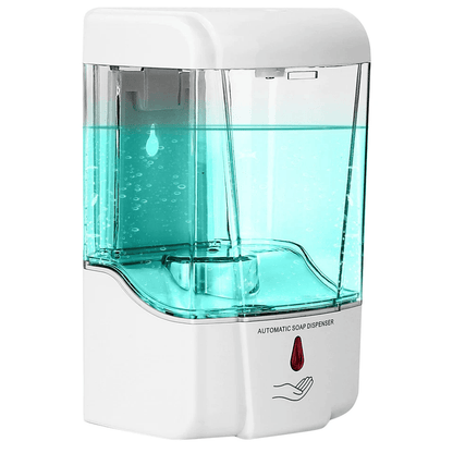 Automatic Soap Dispenser Sanitizer Touchless IR Sensor Wall Mount Hands-Free