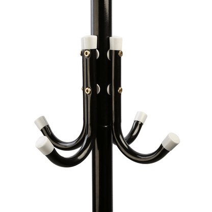 Metal Coat And Hat Rack Organizer With Hooks Clothes Hanger Stand For Handbags Scarves  Office Entr 2