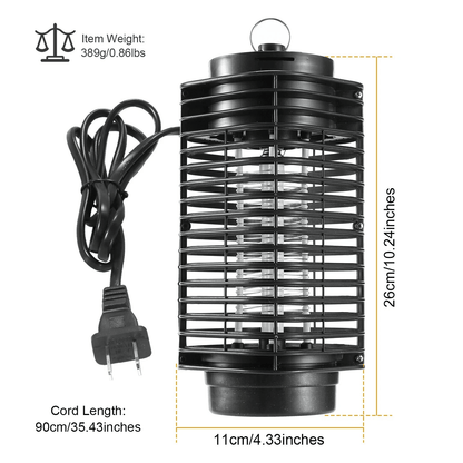 Electric Insect Bug Zapper  Mosquito Killer Lamp Trap Indoor Outdoor Fly Control Aluminum 5