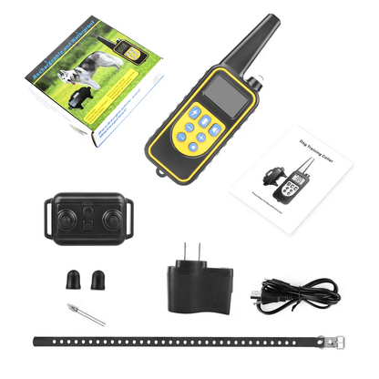 Dog Training Collar Rechargeable Remote Vibration Shock Beep Pet Trainer With Waterproof Receiver   9