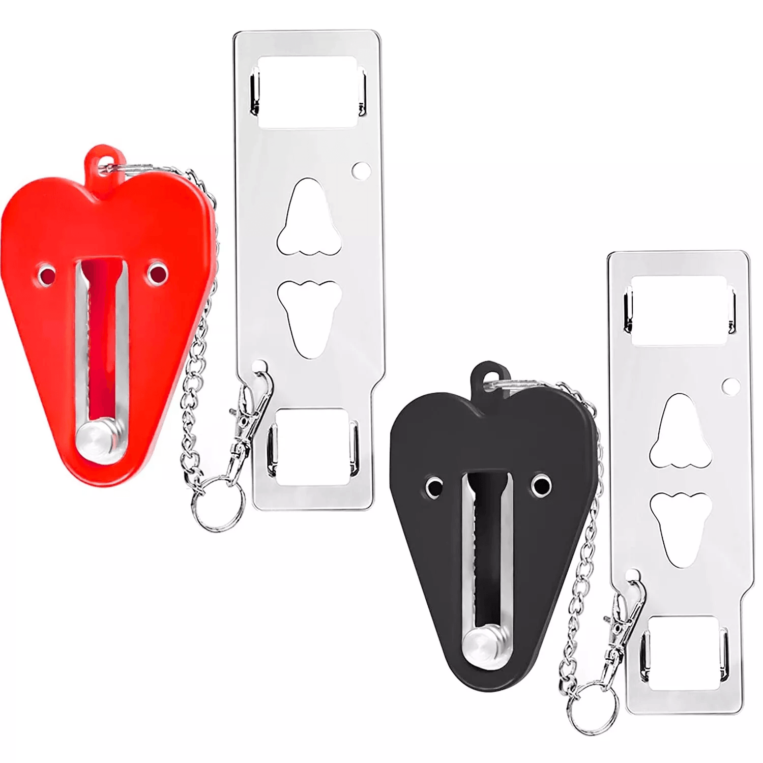 AntiTheft Portable Door Lock Home  Travel Safety Security Tool For Hotel Rooms Apartments Dorms  Re 8