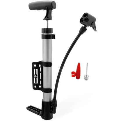 Portable Mini Bike Pump Hand Tire Inflator For Presta  Schrader Valves Compact Bicycle Air Pump For 1