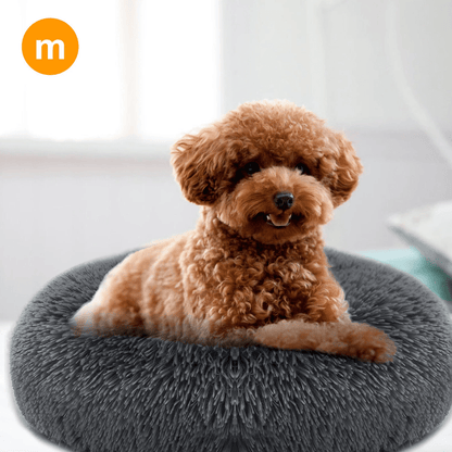 Pet Dog Cat Bed Fluffy Soft Warm Calming Bed For Small Dogs And Cats Sleeping Nest With NonSlip Bas 4
