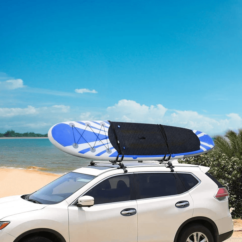 HeavyDuty JBar Rack Kayak Carrier Canoe Surf And Paddle Board Roof Mount For Car SUV Truck Crossbar 1