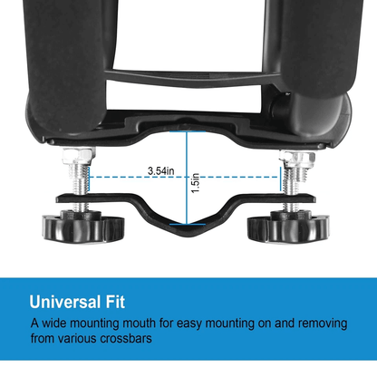 HeavyDuty JBar Rack Kayak Carrier Canoe Surf And Paddle Board Roof Mount For Car SUV Truck Crossbar 5