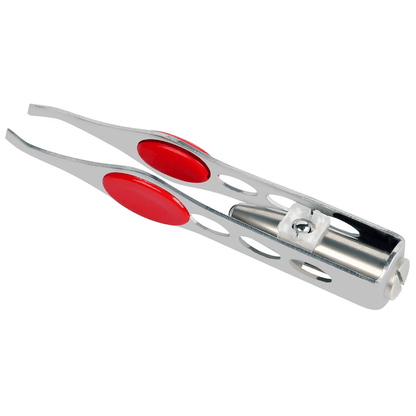 MAKE UP LED LIGHT Tweezer Precision EYELASH  EYEBROW HAIR REMOVER TWEEZERS With Lighted Tip For Fac 10