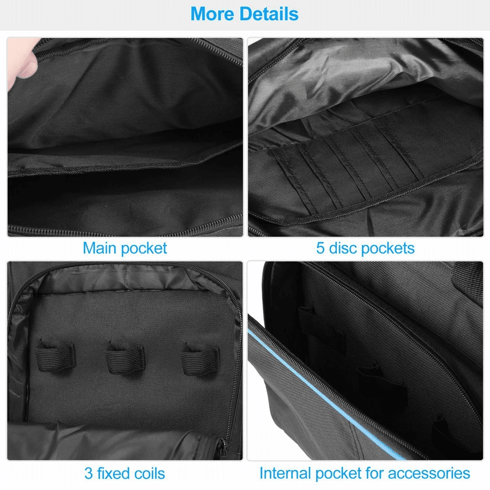 Travel Storage Carry Case Pouch Shoulder Bag For Sony PlayStation PS4 ProSlim Durable Portable Cons 2