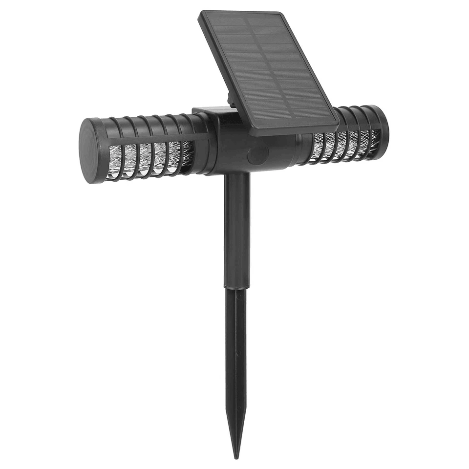 DualCharging Solar Powered Mosquito Insect Zapper Trap Outdoor Yard Fly Killer Lamp With USB IP65 W 10