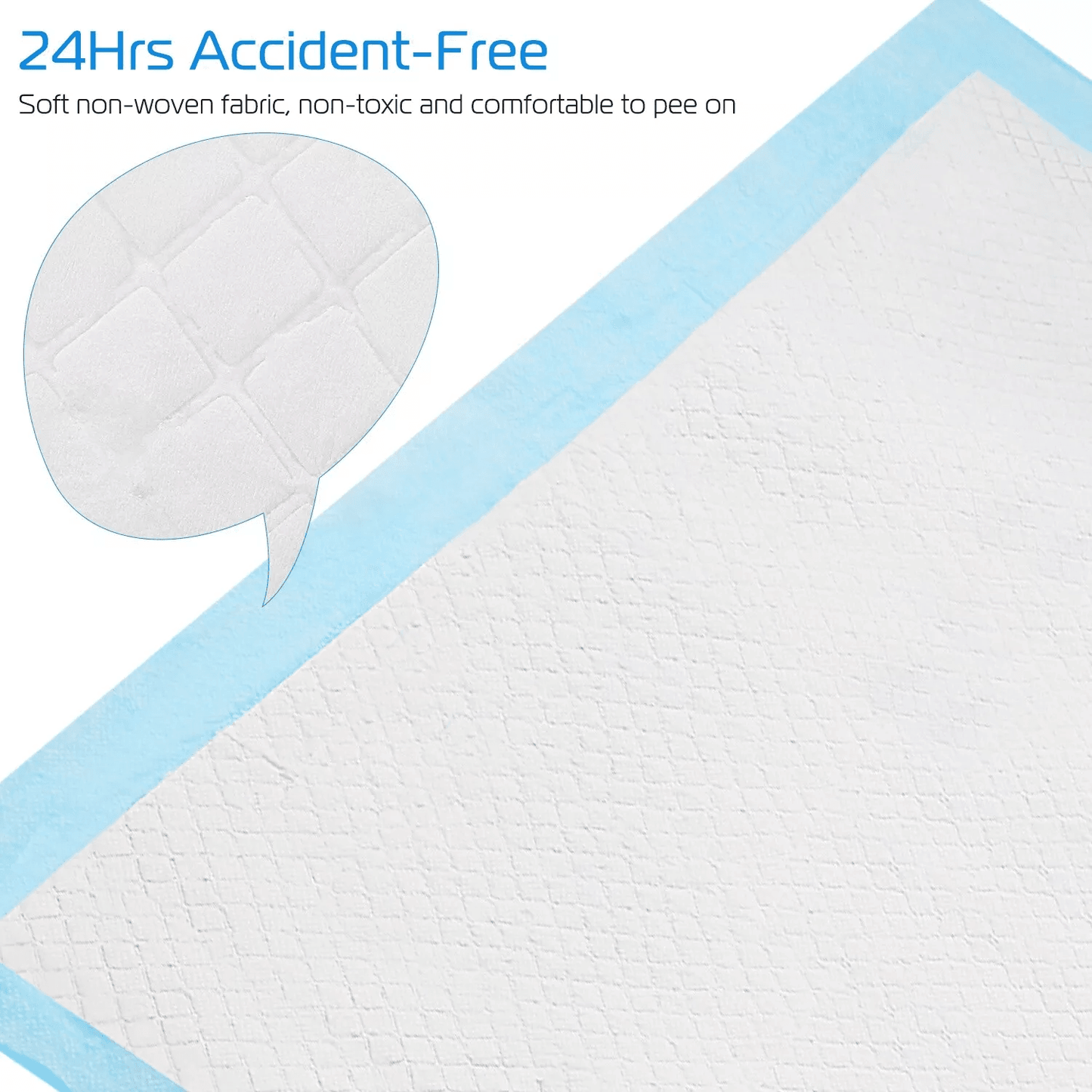 50Pcs House Dog Training Pads Super Absorbent Puppy Pee Pads For Cats Dogs LeakProof Underpads For  7